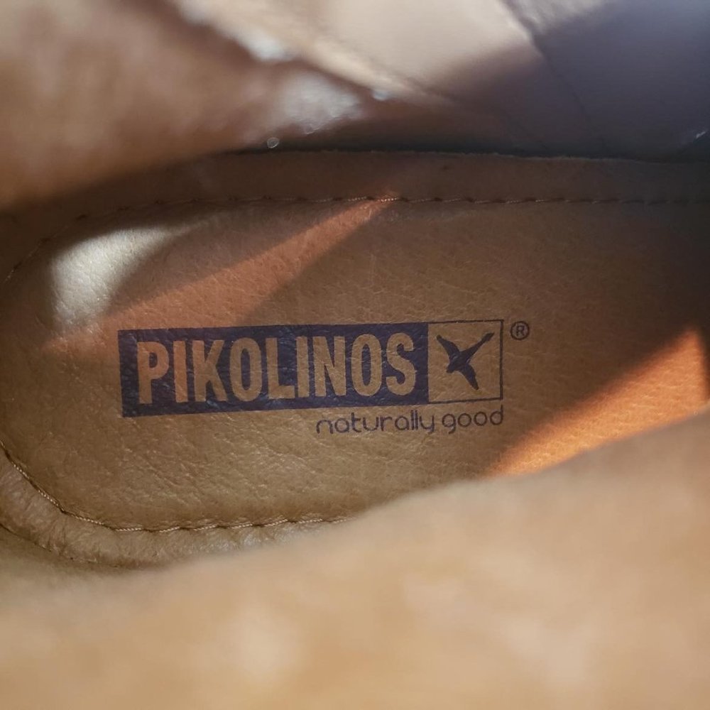 Pikolinos Woman's Sz 6.5  Ankle Boot Brown Leather - Picture 7 of 12